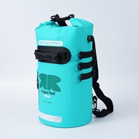 Sac isotherme enroulable en PVC, imperméable, portable, avec poche pour la navigation de plaisance, la pêche, le kayak, la randonnée, l'escalade, la plage, le camping