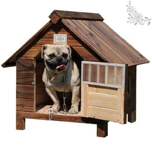 Productos para casas de mascotas para perros, madera sólida, impermeable, a prueba de viento, sombrilla anticorrosión, a prueba de insectos, al aire libre, cálida, casa para perros - Product Image 1