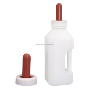 Biberón <span class=keywords><strong>de</strong></span> Plástico para Terneros <span class=keywords><strong>de</strong></span> Granja, 2L, Alimentador <span class=keywords><strong>de</strong></span> Leche para Terneros - Product Image 1
