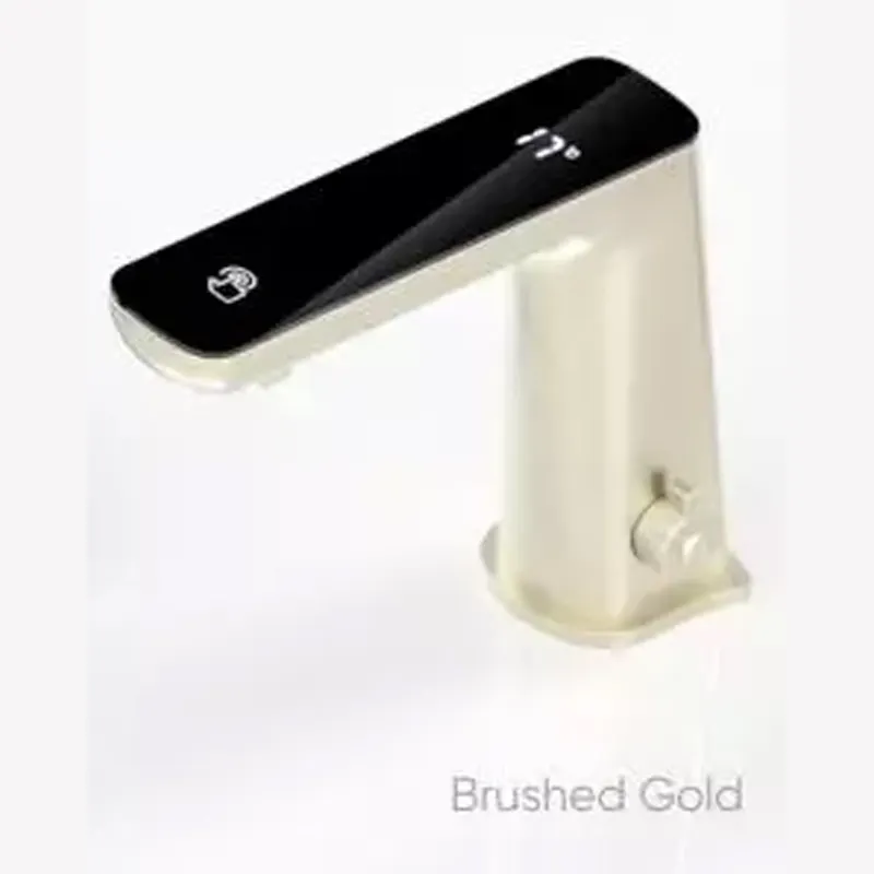 Infrarood Tap Smart Badkamer Hot Koud Geborsteld Goud Waterbesparing Automatische Sensor Touch Voor Kraan