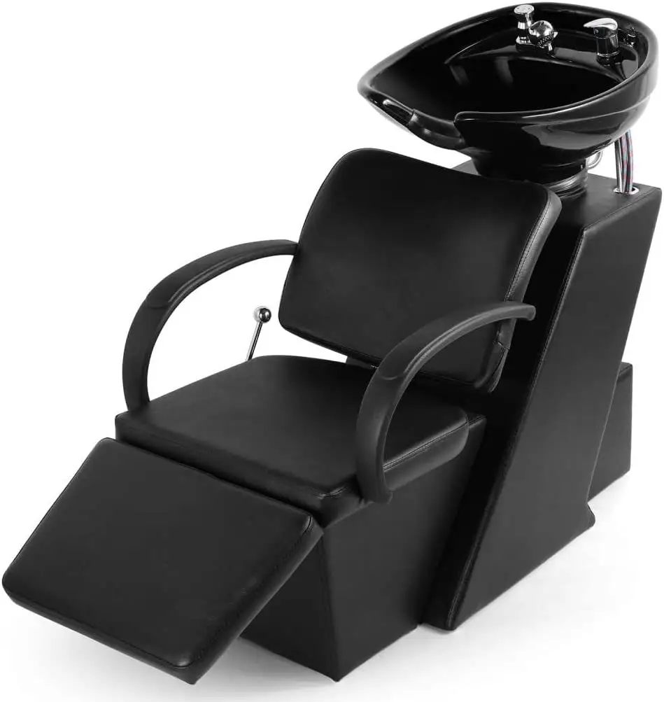 Professional Unisex shampoo chair with ceramic basin design hair salon chair
