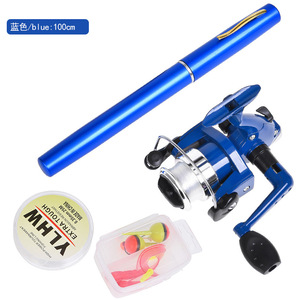 Wholesale <strong>Fishing</strong> <strong>Rod</strong> Reel Combo Set <strong>Mini</strong> Telescopic Portable <strong>Pocket</strong> <strong>Pen</strong> <strong>Fishing</strong> <strong>Rod</strong> <strong>Fishing</strong> <strong>Rod</strong> and Reel Combo for Sale - Product Image 5