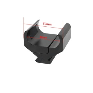 Adaptador de Montaje de Abrazadera de Tubo Ajustable de Alta Resistencia de 41-47 mm para Luz de Punto Rojo y Linterna, Accesorios de Caza - Product Image 4