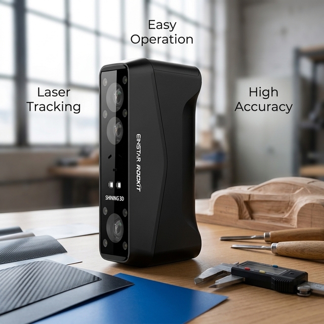 High Precision 3D Laser Scanner with CCD Sensor and USB Interface for Industrial Use