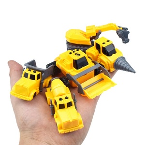 Jouets robots à démonter et à assembler 5 en 1, ensemble de véhicules, construction de voitures, transformation en jouets robots pour enfants - Product Image 1
