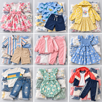 Grosir Baju Anak Baru Ukuran dan Model Campur Acak dalam Bale, Kotak Misteri Pakaian Campuran Anak Laki-laki dan Perempuan