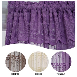 Hot Sale Product Arab Style Polyester Warp Knitted Jacquard Lace <strong>Curtain</strong> <strong>for</strong> <strong>Kitchen</strong> Window - Product Image 4