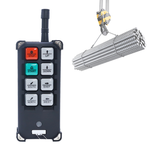 Control remoto inalámbrico de cabrestante eléctrico industrial de una sola velocidad, entrega rápida, 6 teclas, - Product Image 2