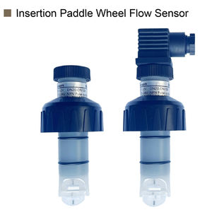 DN20 flens insteekbaar corrosiebestendig instelbaar elektronisch turbine flowmeter voor RO leidingen - Product Image 5