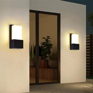 Lámpara LED de pared para exteriores, impermeable, IP65, con Sensor de movimiento PIR, AC85-265V, iluminación decorativa para interiores, hogar, porche, balcón y jardín - Product Image 3