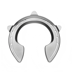 Equipo ecuestre de mecanizado CNC de precisión, herraduras de aluminio personalizadas de diferentes tamaños - Product Image 2