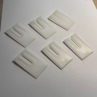 Cales et cales de nivellement en plastique transparent en nylon pour meubles, toilettes, lits, tables de restaurant - Antidérapant, fabriqué en Chine