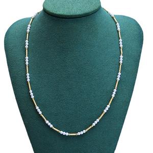 Collar de Perlas de Agua Dulce de 4-5 mm, Luz Intensa, Impecable, con Colgante, Cadena de Plata S925, Estilo Globo, Collar Moderno - Product Image 5