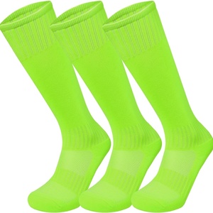 Men's Sports Football Crew <b>Socks</b> Digital Printed Breathable Cushioned for Autumn Youth & Kids - Product Image 6