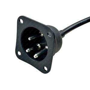 交流电源插头进线盒插座电缆充电座插座220伏交流15A 35A 75A带0.7米电缆 - Product Image 5