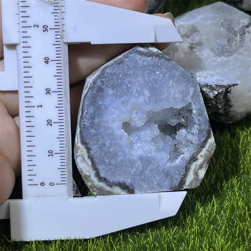 Schlussverkauf Natürliche Achatte Geode mexikanische Achatte Trostenturm-Achatte Geode-Punkt als Geschenk