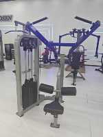 ROSEN Machine de tirage vertical fixe professionnelle à charge par broches, en acier galvanisé Q235, épaisseur 3 mm, pour salle de sport, fitness et musculation, usage commercial
