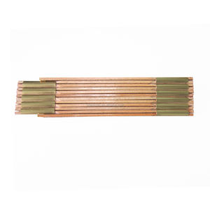 Règle pliante personnalisable en bois FSC de 72 po et 6 pieds pour charpentiers, maçons et plombiers - Product Image 5