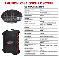 Nouveau lancement X431 O2-2 Scopebox USB DC Oscilloscope automobile 4 canaux avec analyseur complet Outils de diagnostic
