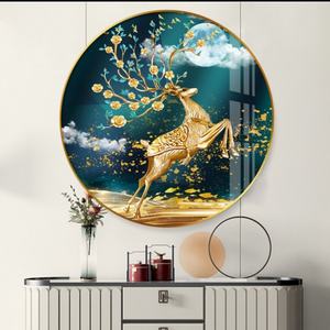 Peinture diamant 5D moderne, impression sur porcelaine, art mural en cristal pour chambre à coucher, décoration personnalisée, vente directe d'usine - Product Image 3