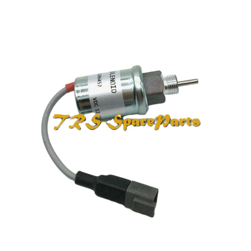 12V Fuel Shut Off Solenoid For Perkins HL403C-15, HR404C-22T Engine – Replaces U85206452