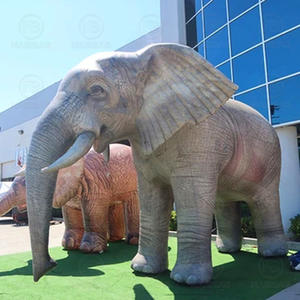 Grands modèles gonflables d'éléphant, <span class=keywords><strong>de</strong></span> requin, <span class=keywords><strong>de</strong></span> rhinocéros, d'hippopotame, <span class=keywords><strong>de</strong></span> tortue et <span class=keywords><strong>de</strong></span> <span class=keywords><strong>girafe</strong></span> pour la décoration publicitaire - Product Image 1