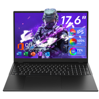 Laptop Bisnis Baru Intel Core I3-10100Y Dual Core 17.6" 16GB RAM 256GB SSD WiFi 6 Colokan US Pemasok OEM ODM