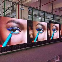 Écran LED vidéo publicitaire P4.81 d'extérieur le plus vendu, étanche IP65, 5000 Nits, pour centres commerciaux et magasins de détail