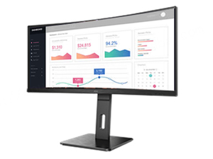 Moniteur incurvé AOC CU34P2X 34 pouces pour les jeux 4K 144hz Anti-lumière bleue VA écran LCD 21:9 prise en charge AMD FreeSync - Product Image 3