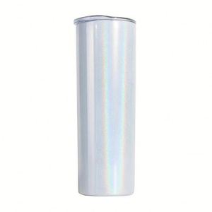 Vaso Térmico Recto de 20oz con Acabado Brillante Arcoíris, Doble Pared de Acero Inoxidable, Aislado Térmicamente - Product Image 3