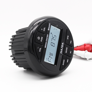 Autoradio Stéréo Marin BT à Cadran Rond avec Tuner AM/FM et Lecteur Multimédia Numérique pour la Vente en Gros - Product Image 4