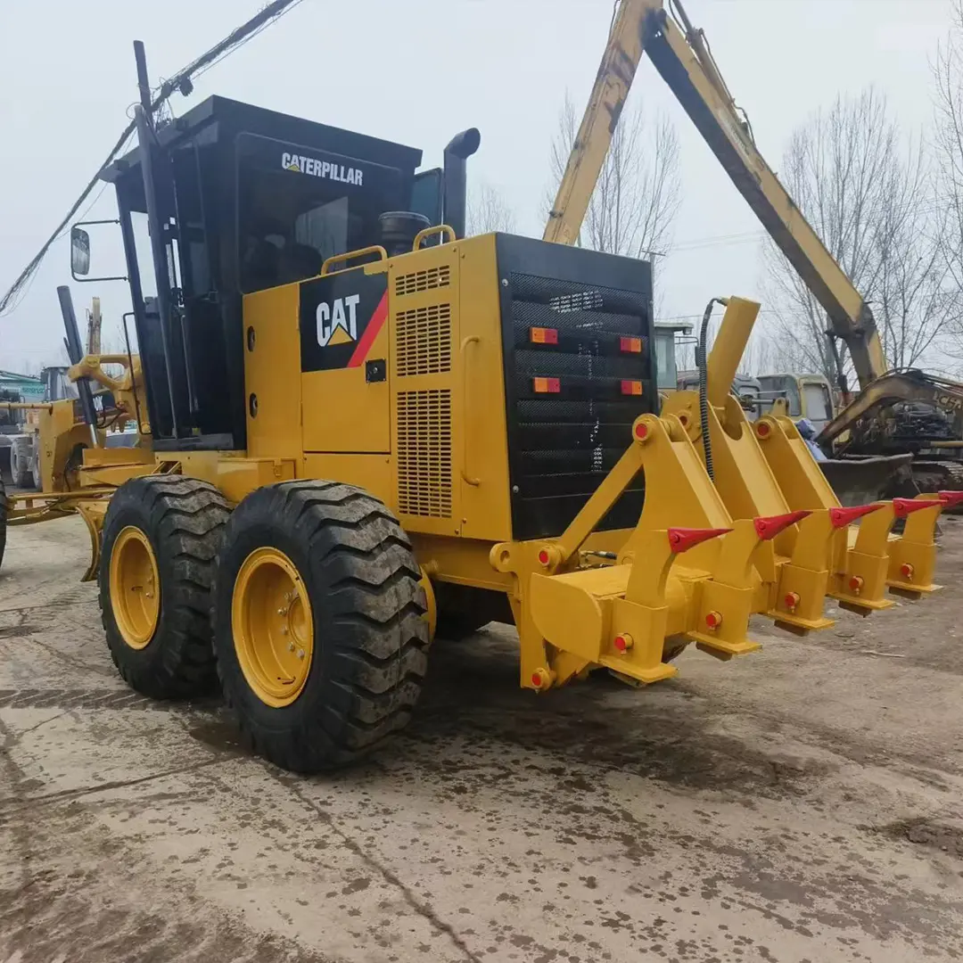 Usato a basso tasso di utilizzo livellatore caterpillar cat 140k original state di alta qualità per graduatore di seconda mano