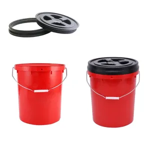 Lightweight Car Wash Bucket Car Detailing Tool with Garage Storage Stay Clean & Organized with/without Lid Durable