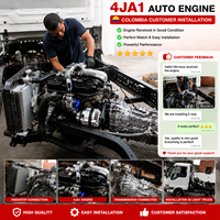 Moteur diesel turbo SCDC Isuzu 4JA1 4JA1T 56-66KW, ensemble moteur 4 cylindres pour D-Max DMAX TF TFR Pickup NHR NKR camionnette légère