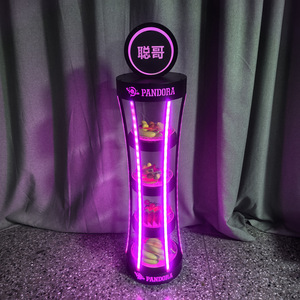 Pandora 4 Layer LED Fruit Platter Tiered Luminous Serving Tray For <b>Bars</b> KTV Parties <b>Snacks</b> - Product Image 4