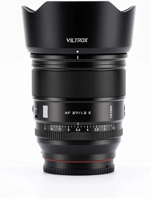 DF Wholesale Viltrox AF 27mm F1.2 Pro Fixed Focus Large Aperture Non-Full Frame Lightweight 565g Lens for E-mount Cameras