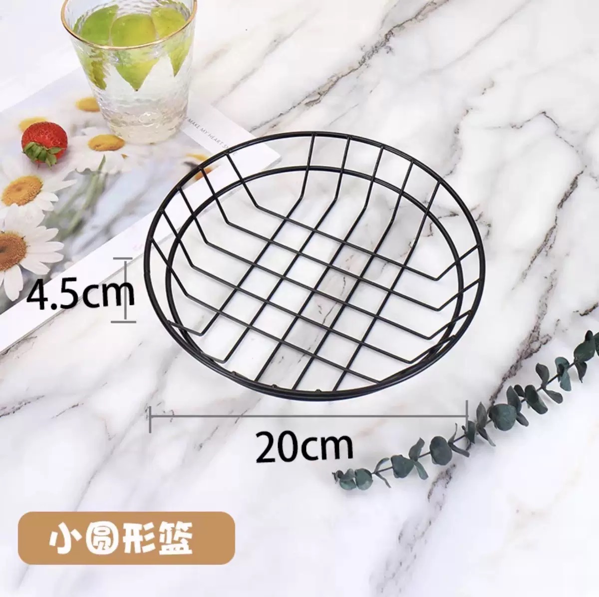 Black-circle-Small:  20*4.5cm cm