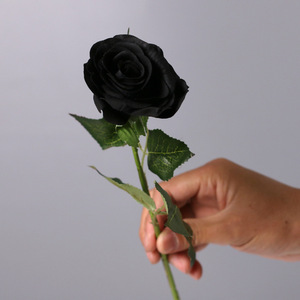 Disegno popolare singolo stelo in lattice <span class=keywords><strong>arcobaleno</strong></span> rose decorazione della casa rosa <span class=keywords><strong>fiori</strong></span> artificiali - Product Image 5