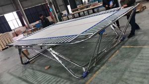 <span class=keywords><strong>Trampoline</strong></span> rectangulaire de <span class=keywords><strong>gymnastique</strong></span> certifié FIG de haute qualité <span class=keywords><strong>Trampoline</strong></span> standard Tumbling <span class=keywords><strong>Trampoline</strong></span> pour la <span class=keywords><strong>compétition</strong></span> - Product Image 2