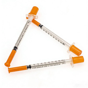 Estuche de Jeringas Veterinarias de 29g 1ml, <span class=keywords><strong>100</strong></span> <span class=keywords><strong>Unidades</strong></span>, Agujas de <span class=keywords><strong>Insulina</strong></span> Estériles de Seguridad de 6mm para Uso en Ganado - Product Image 6