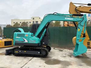 รถขุดไฮดรอลิกขนาดเล็ก Kobelco SK75 7 ตัน สภาพดี ระบบตีนตะขาบ ชั่วโมงการทำงานต่ำ ขาย - Product Image 4