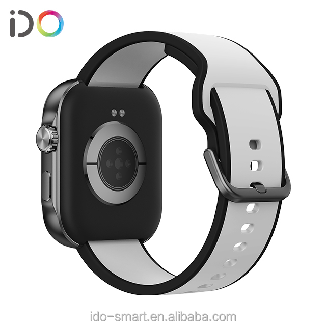 Fashion Square Smartwatch 1.99inch Amoled Screen 3ATM Waterproof Long Battery Life 14days Blood Oxygen Monitor