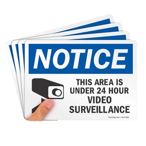 AVISO Ingrese bajo su propio <span class=keywords><strong>riesgo</strong></span> No es responsable de lesiones o accidentes Signo-Precaución Señales de seguridad, señales de advertencia - Product Image 3