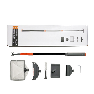 Bàn chải bể cá bán chạy Làm sạch tay cầm dài năm trong một Bộ bàn chải bể cá tạo tác không có bàn chải góc chết - Product Image 2