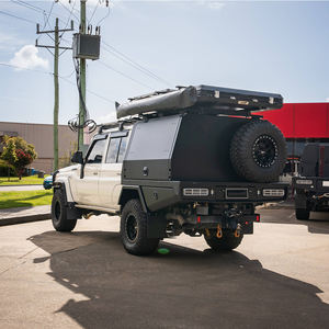 2025 Rv Truck Camper Caja de herramientas de aluminio Cuerpo de toldo montado en chasis con cajas para perros - Product Image 1