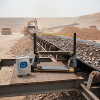 Détecteur de métaux à bobine équilibrée, indice de protection IP68, écran LCD, alarme sonore, résistance à l'humidité 10-95% HR pour convoyeur à bande et applications minières