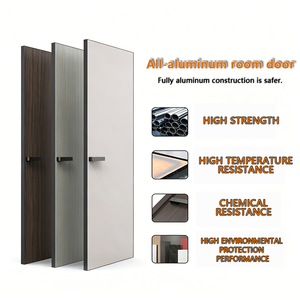 <span class=keywords><strong>Porte</strong></span> <span class=keywords><strong>en</strong></span> aluminium simple et élégante pour l'aménagement intérieur - Product Image 2