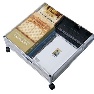 Étagères de rangement sous lit sur roulettes avec cadre métallique et tiroir pour le rangement de canapé à domicile - Product Image 3