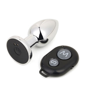 هزاز شرجي قابل لإعادة الشحن بـ10 أوضاع اهتزاز مع جهاز تحكم عن بعد مقاوم للماء ألعاب جنسية شرجية للرجال - Product Image 1