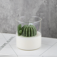 Vente en gros, fourniture en usine, logo personnalisé, prix bas, pot à bougie transparent vide en borosilicate résistant à la chaleur